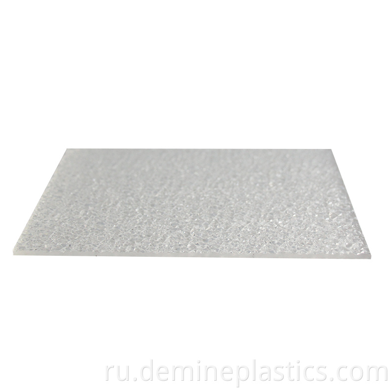 Plastic Embossed Clear Sheet